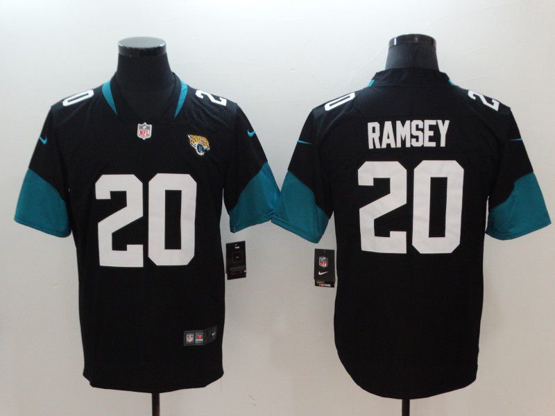 Men Jacksonville Jaguars 20 Ramsey Black Vapor Untouchable Limited Player Nike NFL Jerseys